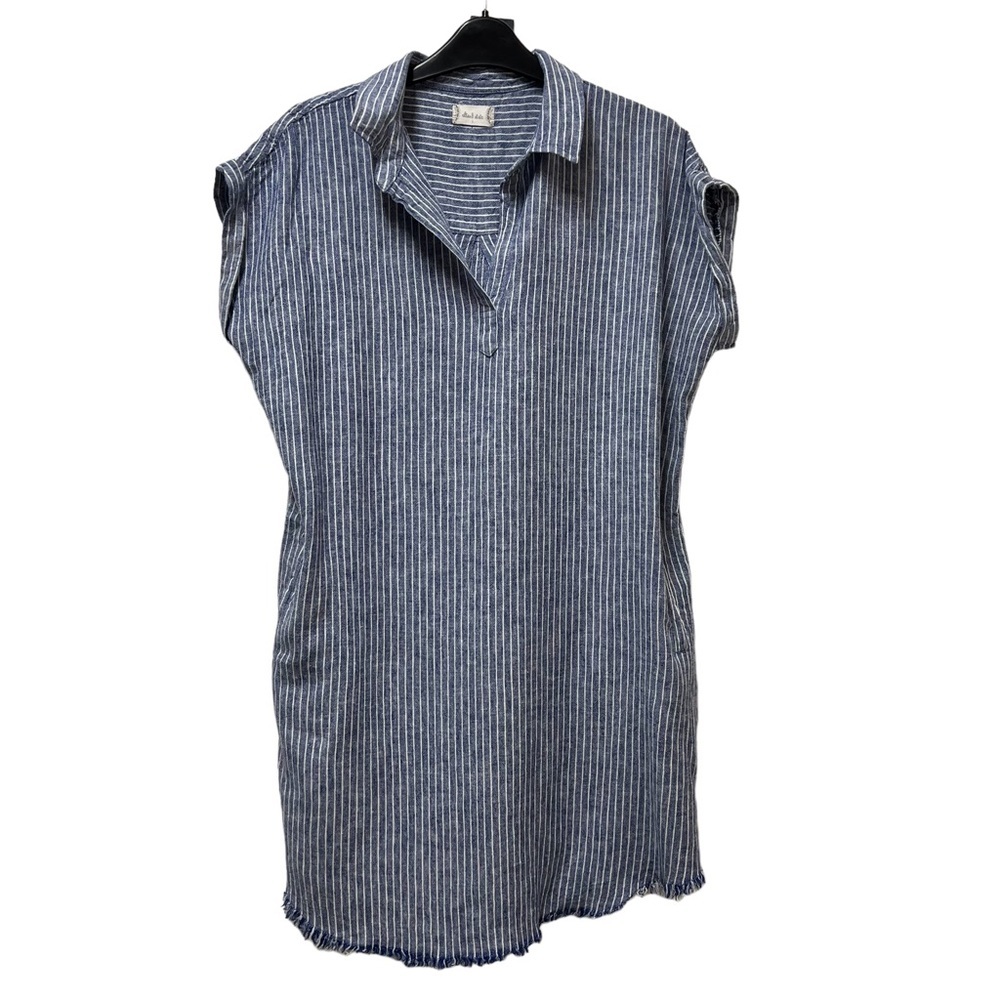 Altar’d State Stripped Mini Dress Size Large